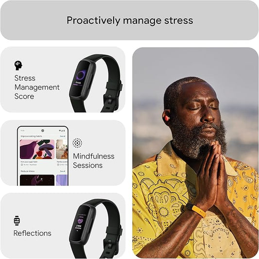Google Fitbit Inspire 3 Activity Tracker with 6-months Premium Membership